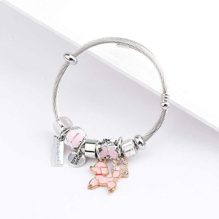 Poodle charms for pandora clearance bracelet