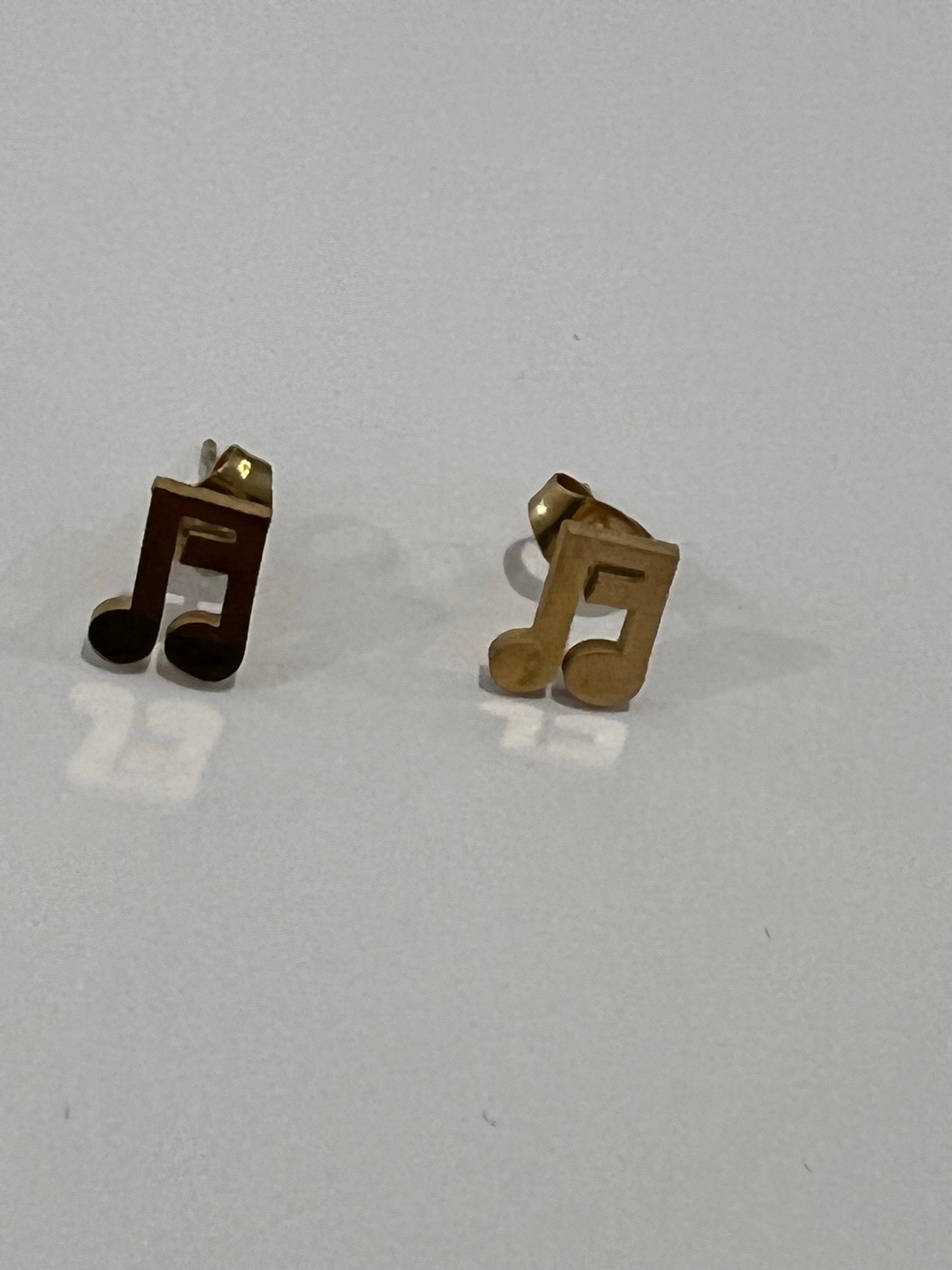 Kids Gold Music Earring