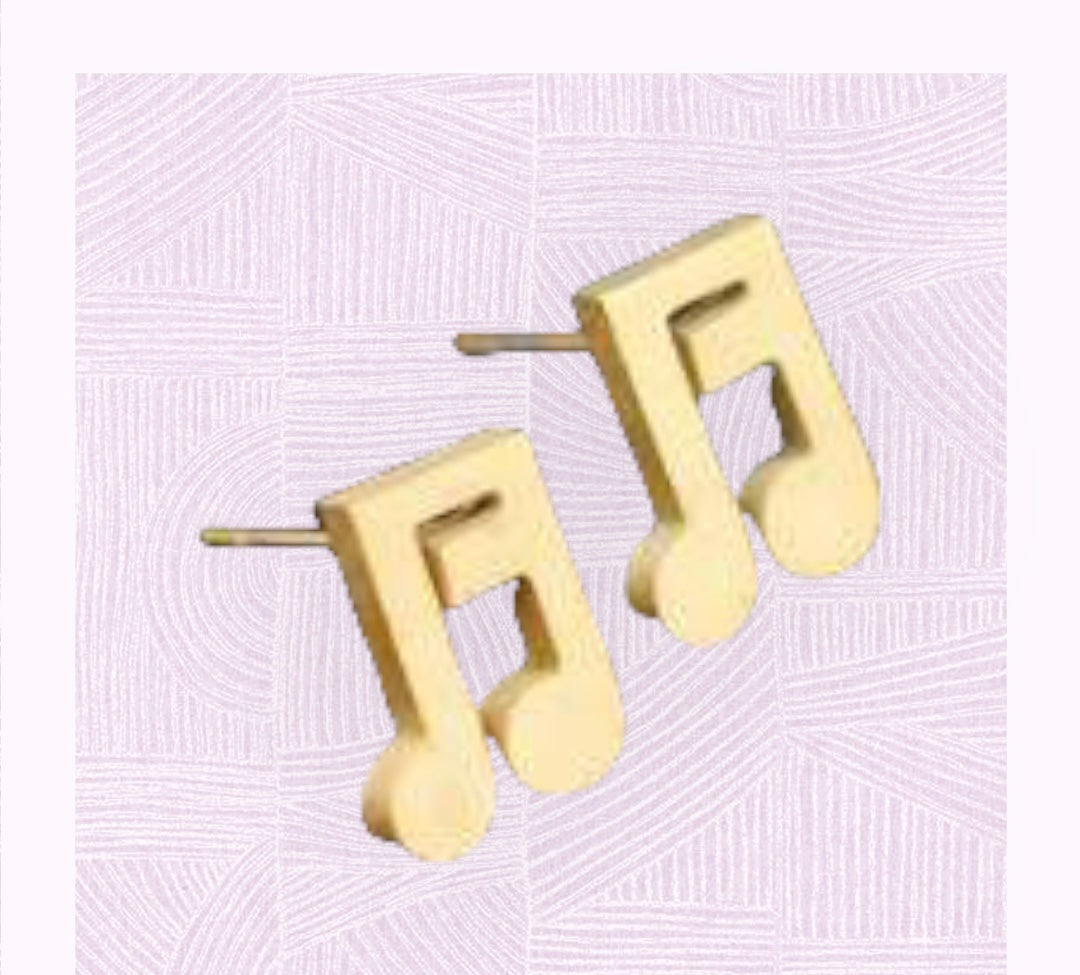 Sterling Silver Elegant Music Note Shining Diamond Lady Earrings | Fashion  Earrings | Accessories- ByGoods.Com