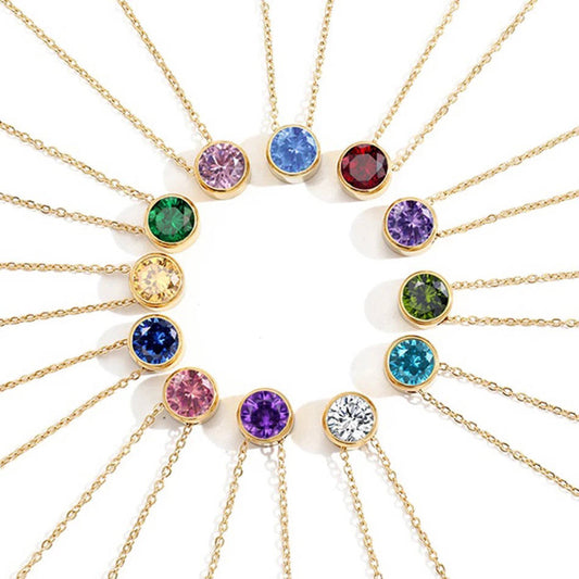 Kids Birthstone Necklace