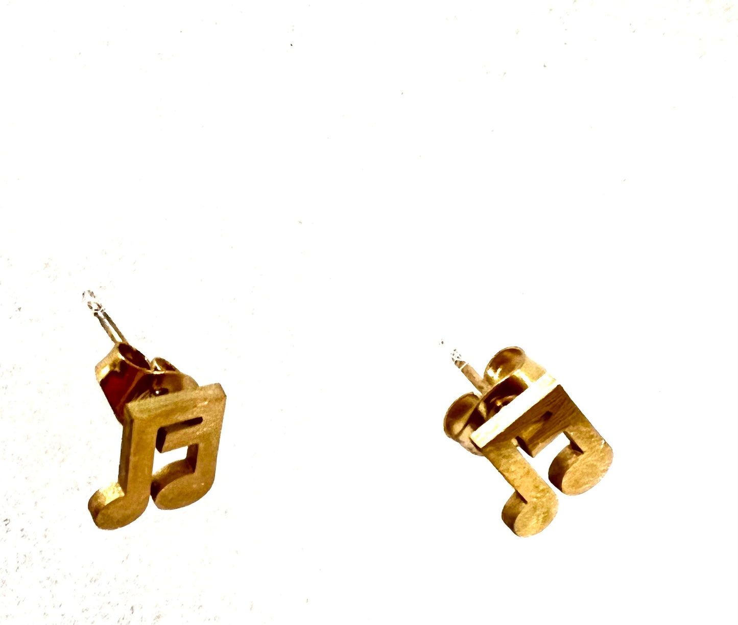 Kids Gold Music Earring