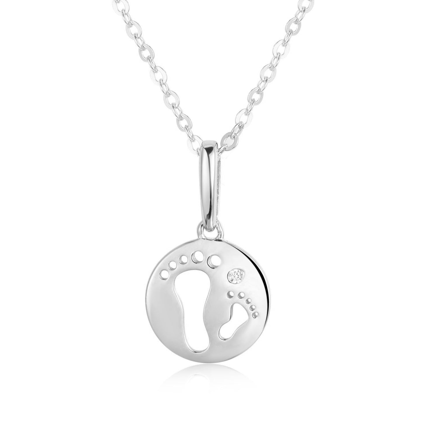 Kids Foot Print Necklace